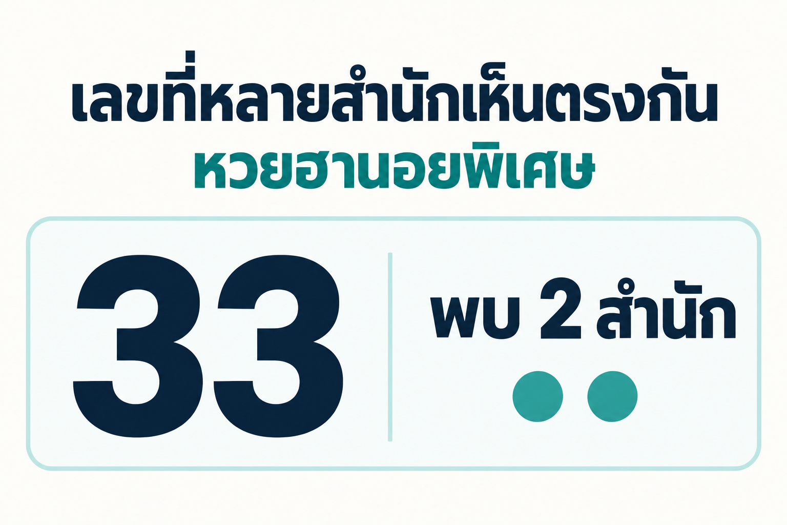 สรุปเลขชนหลายสำนักหวยฮานอยพิเศษวันที่ 11 ตุลาคม 2569