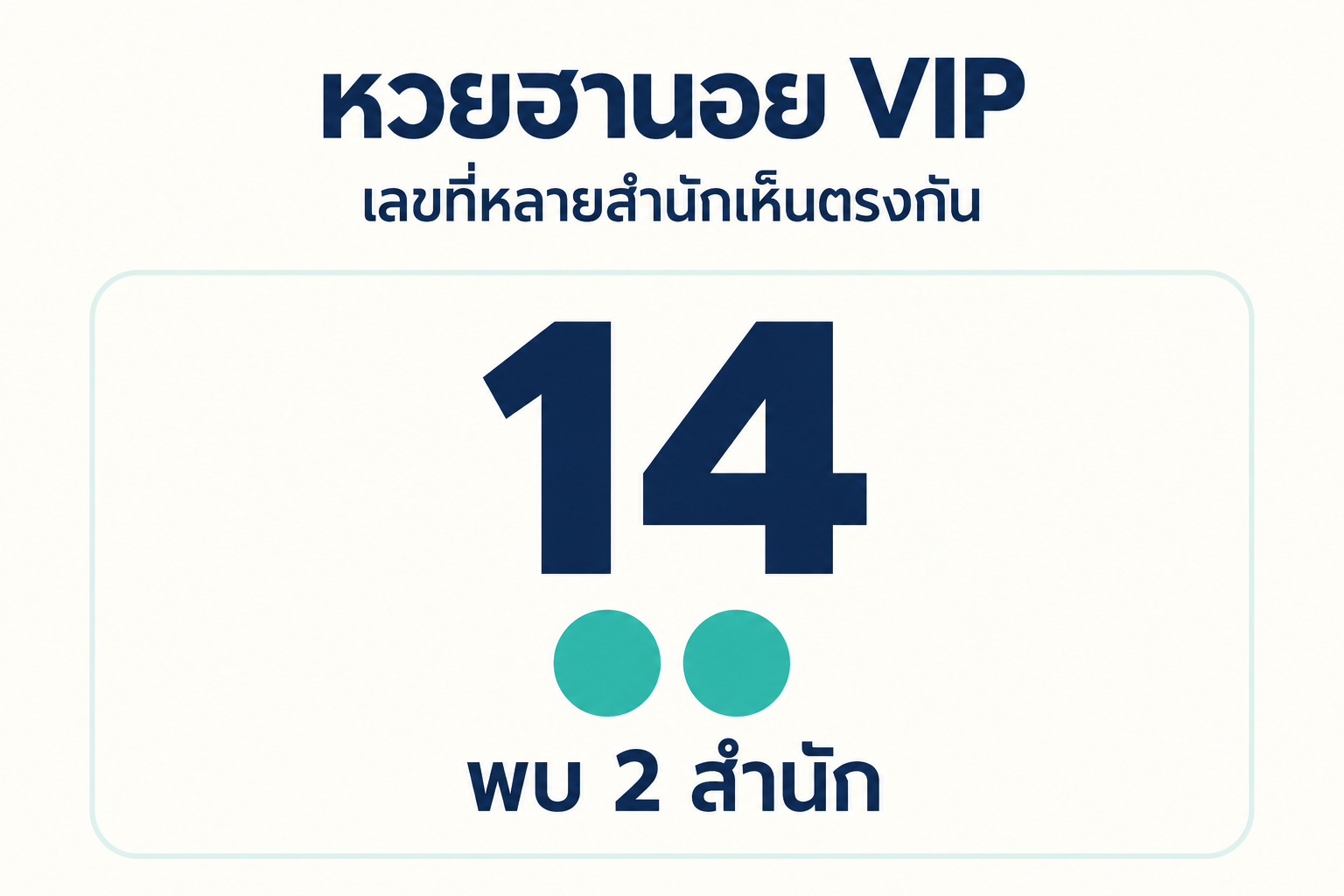 สรุปเลขชนหลายสำนักหวยฮานอย VIPวันที่ 16 ตุลาคม 2569