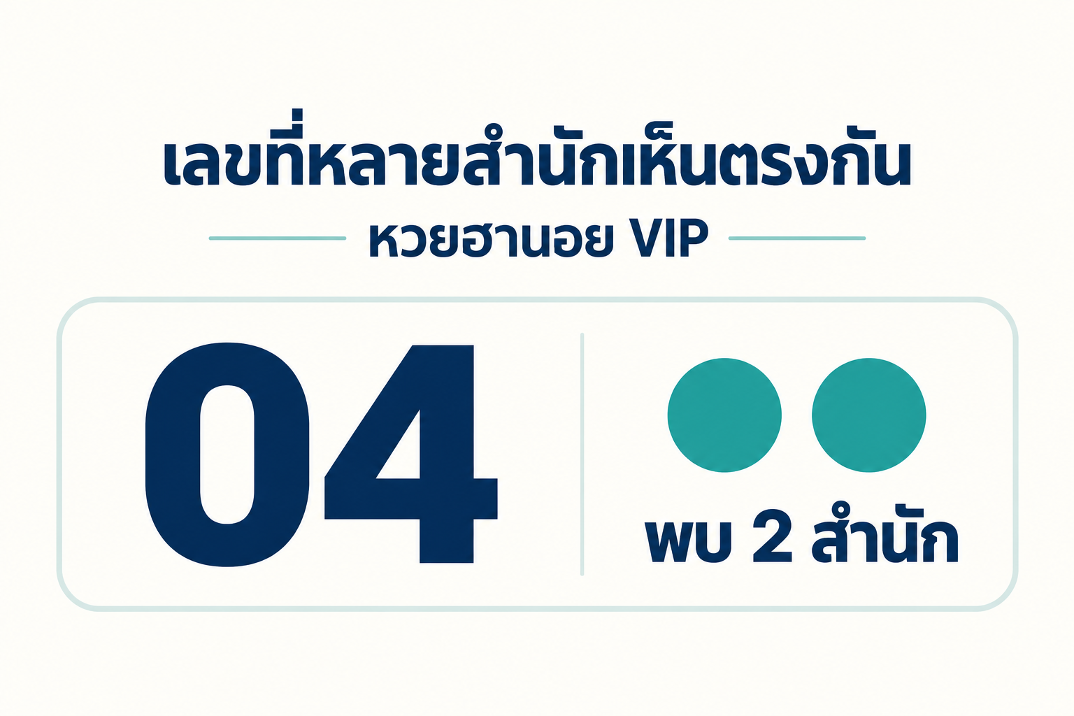 สรุปเลขชนหลายสำนักหวยฮานอย VIPวันที่ 19 ตุลาคม 2569
